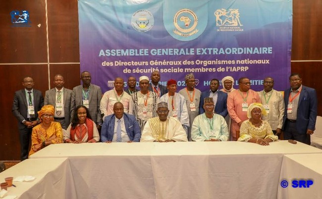 Assemblée générale extraordinaire de l’IAPRP : Un pas prometteur dans l’optimisation des systèmes de protection sociale en Afrique
